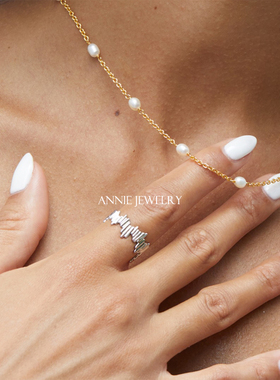 AnnieJewelry水波纹涟漪戒指