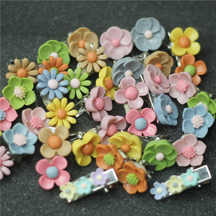 发夹巨婴小雏菊花朵bjd娃娃