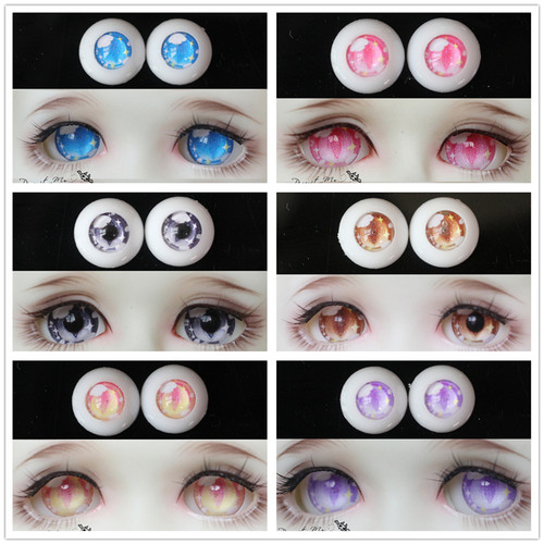 BJD娃娃眼睛渐变猫眼tingyfox兽