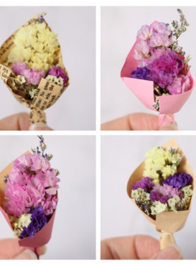 迷你花 BJD娃娃1/8分12分配件blythe花束azone小布holala拍摄道具