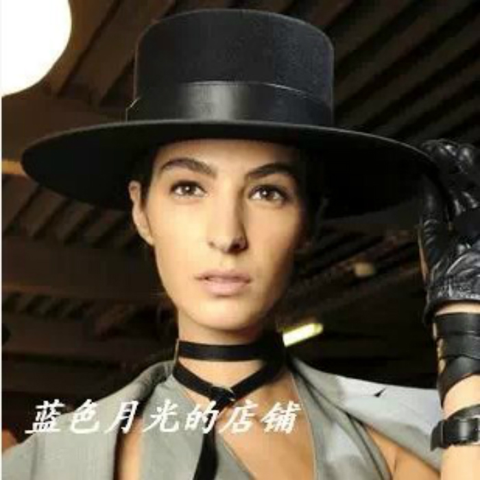 新品促销pj1欧美经典大檐帽硬顶