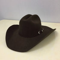 The original Western-style wide-brimmed cowboy hat, Tibetan-style hat, men's and women's top hats, and pure wool riding hat of the same style as the American TV series Yellowstone thumbnail 5