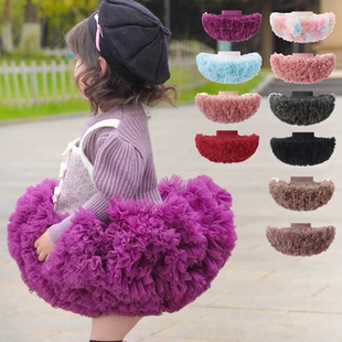 2025年新款 儿童蓬蓬纱婴幼儿女宝公主裙生日tutu裙春秋半身裙短裙