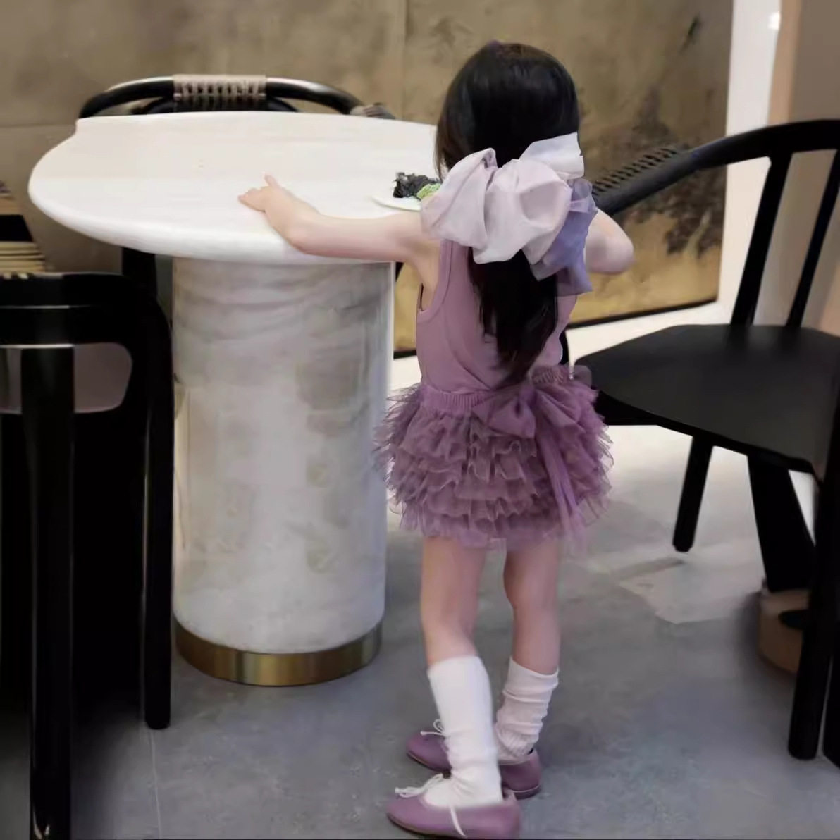 超软牛奶丝葡萄紫网纱裤裙套装女童T恤短袖背心安全裤tutu蛋糕裙,童装/婴儿装/亲子装,连衣裙,淘宝优惠券,粉丝福利购,淘宝优惠卷