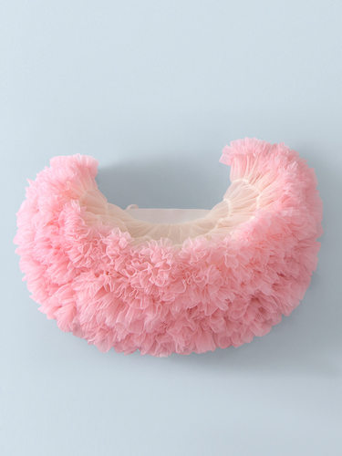 2026新色tutu裙蓬蓬纱女童半身裙洋气蛋糕裙女宝公主生日周岁裙子