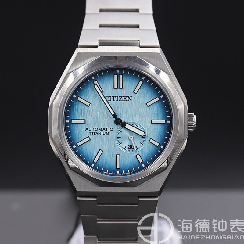 西铁城Zenshin蓝宝石舒博钛60小时全自动机械男手表NK5020-58L/X