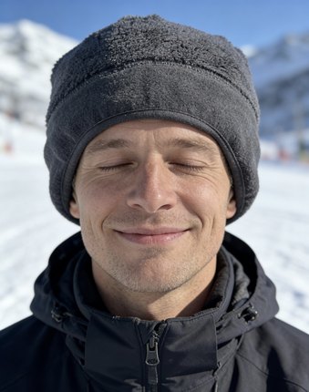 秋冬抓绒无檐滑雪帽男女通用细绒保暖超轻护耳弹力套头帽柔软百搭