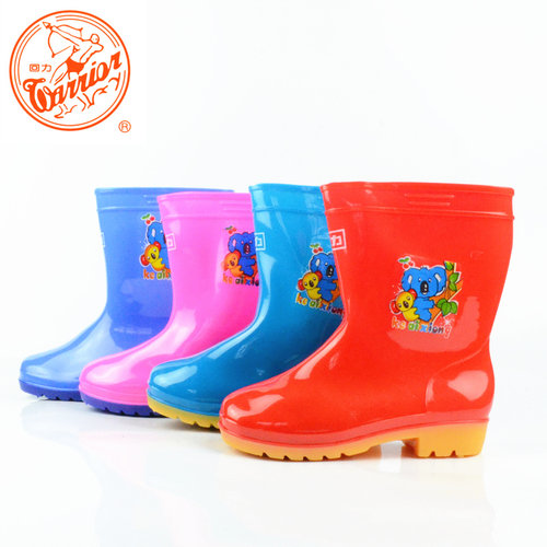 包邮回力儿童中筒防滑男耐磨雨鞋