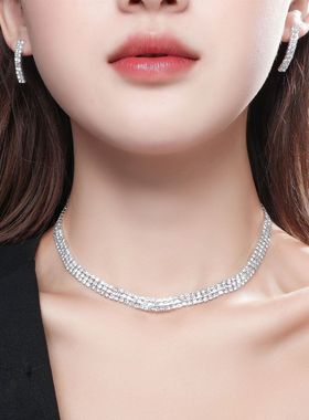 小红书热卖新娘时尚百搭闪亮两件