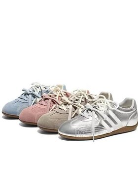 专柜正品百丽2026夏款女方程式跑道赛车双鞋带薄底休闲鞋E2L3DBM6