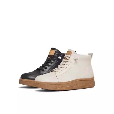 Teenmi天美意时装靴平跟高帮鞋