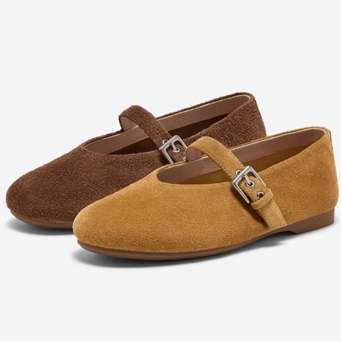 专柜正品拔佳2025秋款女鞋复古玛丽珍鞋绒面软底开车鞋63061CQ5,女鞋,玛丽珍鞋,淘宝优惠券,粉丝福利购,淘宝优惠卷