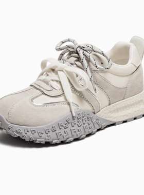 专柜正品他她2025秋款女鞋厚底休闲阿甘鞋轻便复古运动鞋CM702CM5