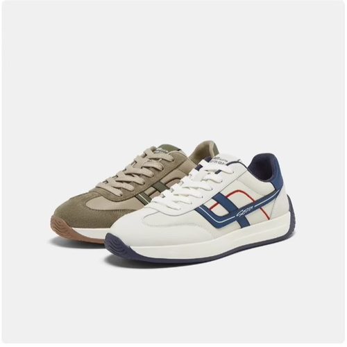 BASTO百思图厚底运动休闲德训鞋