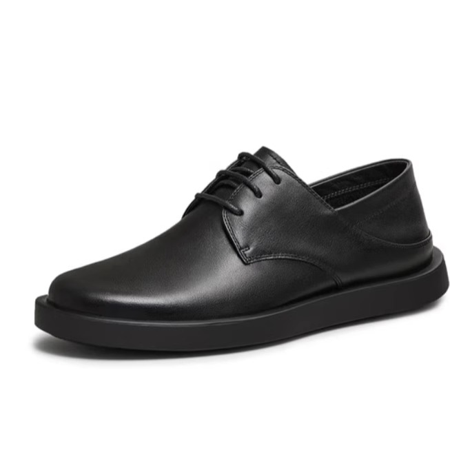 TATA/他她商务休闲皮鞋软底浅口