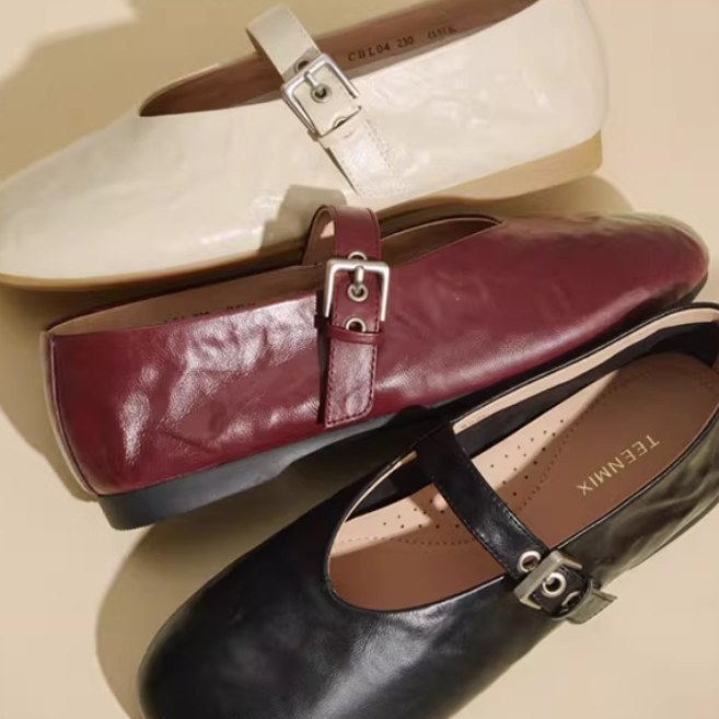 专柜正品天美意2026春新款女鞋平底玛丽珍鞋软底浅口单鞋CBL04AQ6,女鞋,玛丽珍鞋,淘宝优惠券,粉丝福利购,淘宝优惠卷