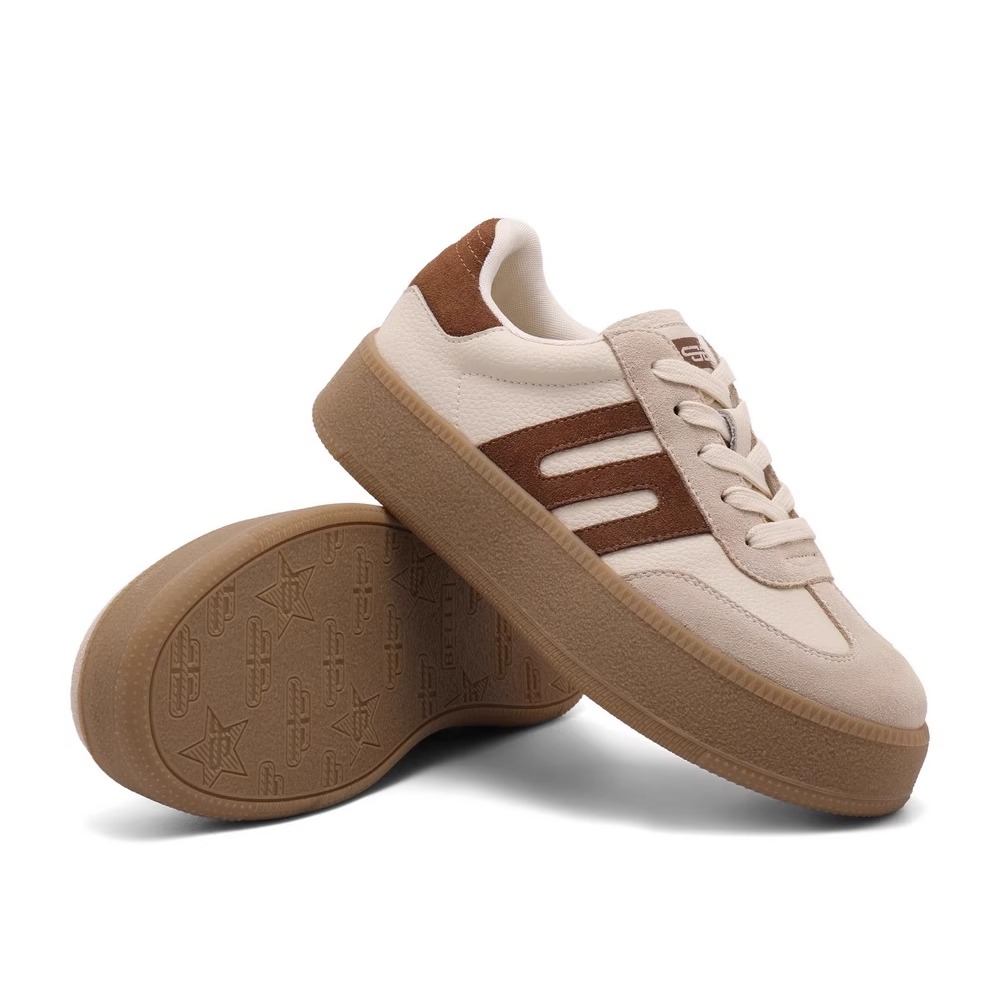 Belle/百丽女鞋厚底运动休闲板鞋