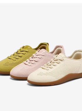 专柜正品拔佳2025秋季新款女鞋透气软薄底运动休闲德训鞋ALIA2CM5