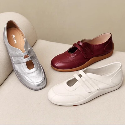 BATA/拔佳通勤百搭软底玛丽珍鞋