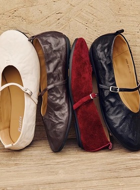 专柜正品拔佳2025秋新款女鞋羊皮书单鞋百搭浅口软底单鞋53968CQ5