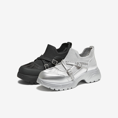 TATA/他她厚底时尚休闲运动女鞋