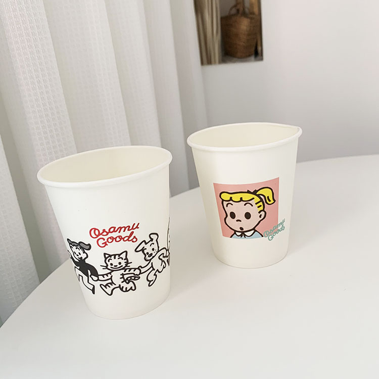 一次性纸杯防烫加厚咖啡杯