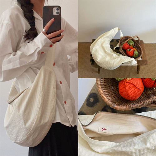 onebluenook斜挎饺子包大日系