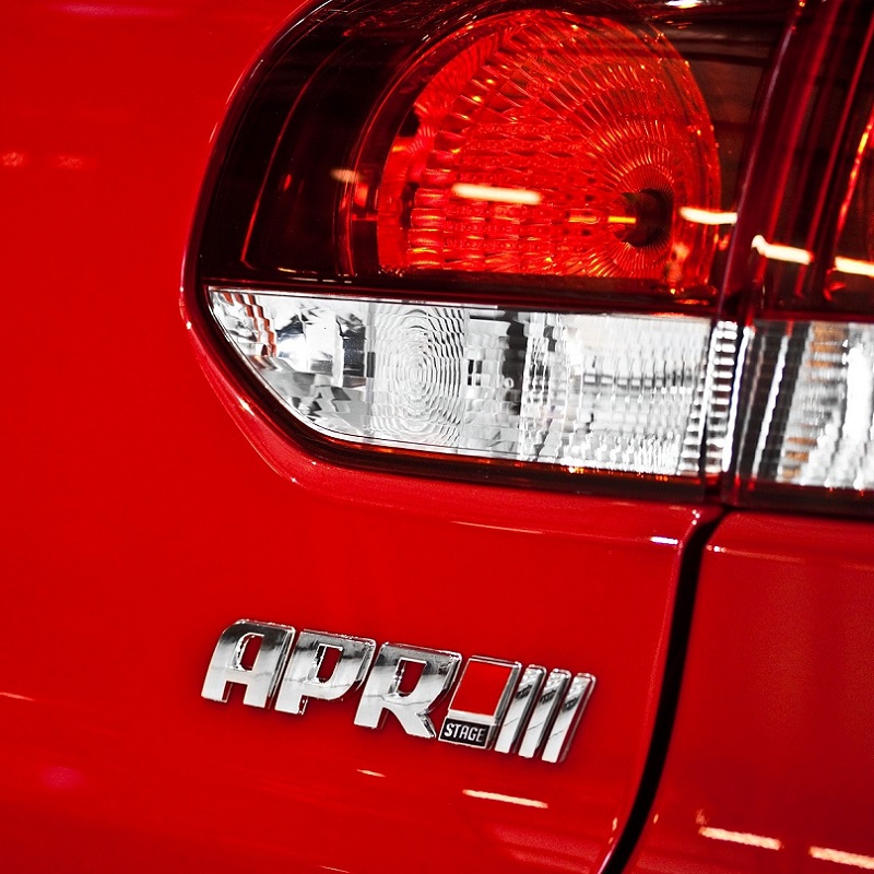 大众高尔夫7 GTI 奥迪A4L Q5 S5改装APR阶段车后标APR程序车尾标