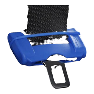 硅胶车用安全套带插扣回弹保护防撞套保险带插扣卡扣夹片静音护套