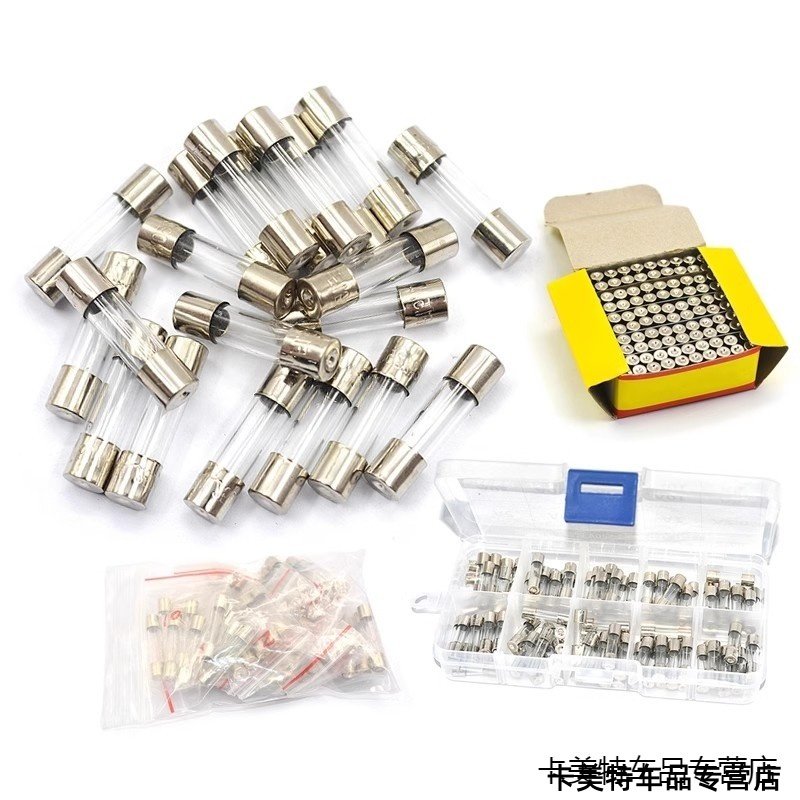 5*20音响功放险丝管F500mA 1.6A 2A 3.15A 4A 6.3A玻璃F5AL250V