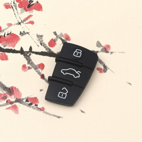 适用于按键皮奥迪A6A4A3折叠遥控