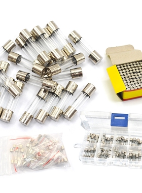 音响功放5*20保险丝管F500mA 1.6A 2A 3.15A 4A 6.3A玻璃F5AL250V