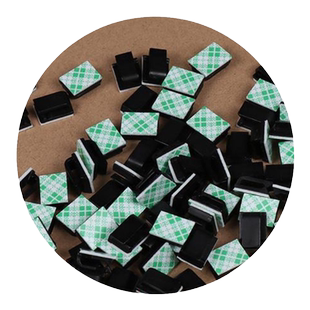 汽车线束固定卡扣行车记录仪线夹车用电线卡子粘贴式理线排线夹子