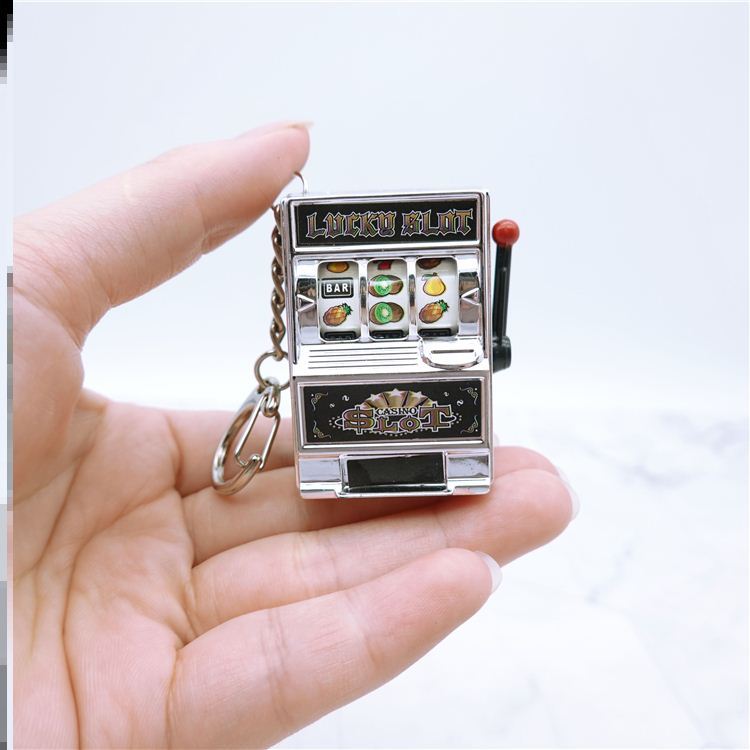老虎机机玩具机投币儿童扭迷你游戏机挂件蛋抖音网红水果幸运幸运