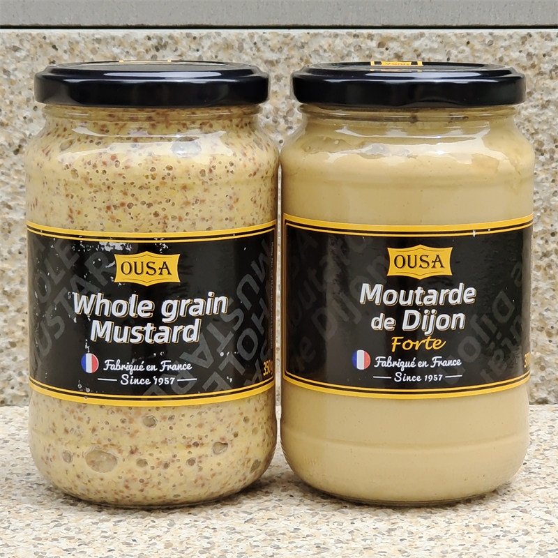 欧萨大藏黄芥末酱法国第戎芥末复合调味料OUSA MOUTARDE DE DIJON