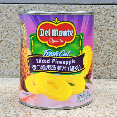 帝门通用菠萝片罐头糖水凤梨圈