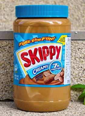美国原装进口四季宝柔滑花生酱大罐SKIPPY CREAMY PEANUT BUTTER