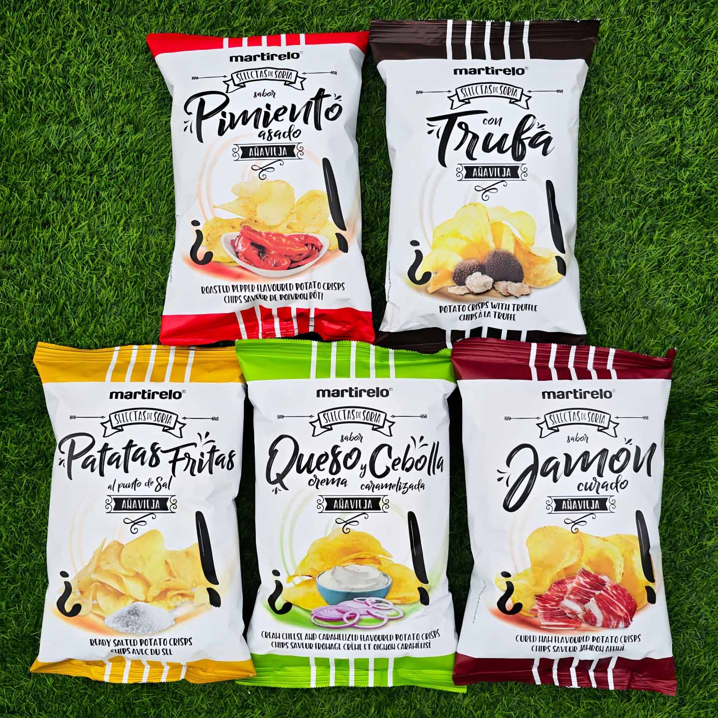 西班牙进口奶酪洋葱味薯片马铃薯脆片零食品POTATO CRISPS CHIPS