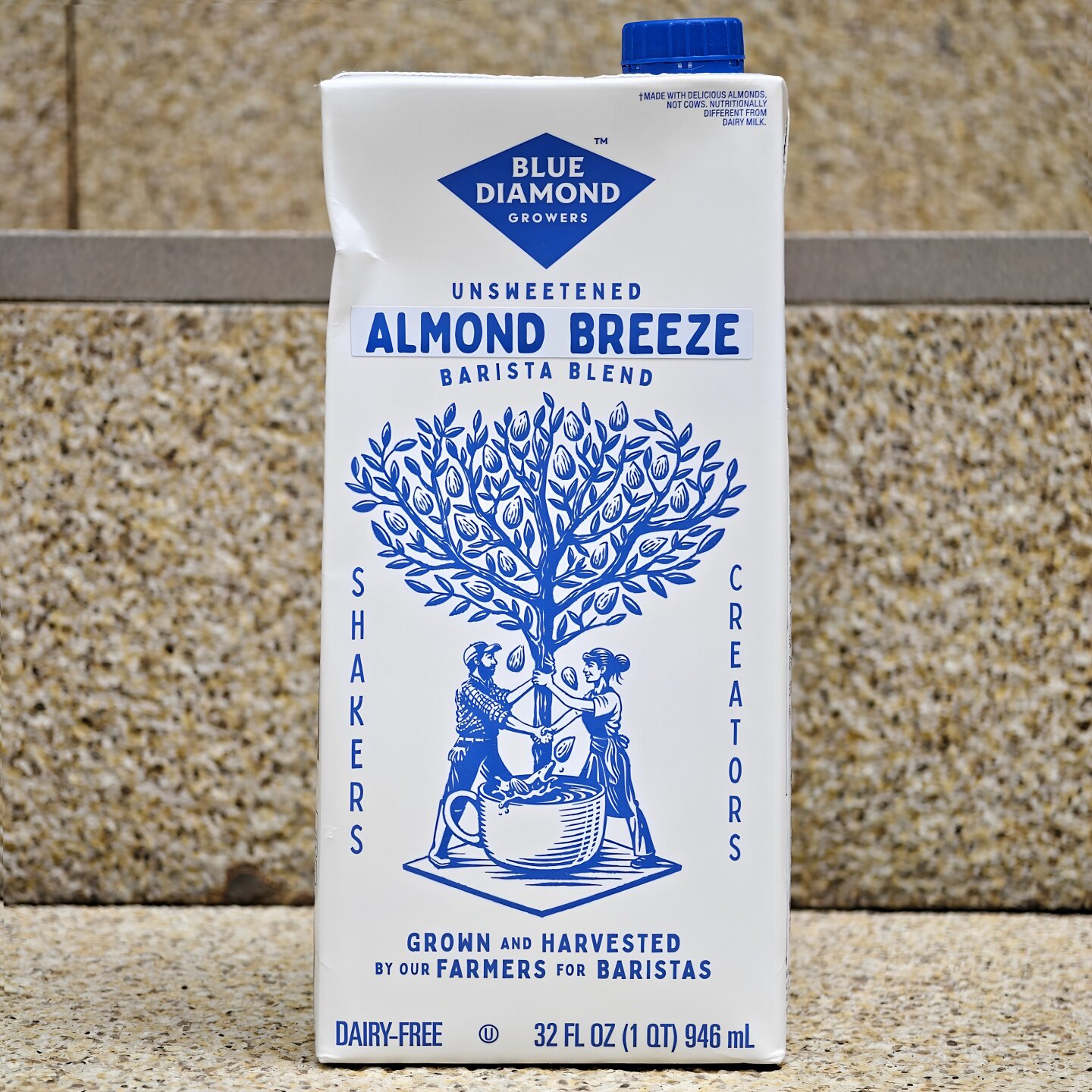 扁桃仁植物蛋白饮料丝滑无糖杏仁奶咖啡大师伴侣ALMOND BREEZE