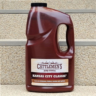 美国堪萨斯城风味烧烤调味酱旗牌经典烧烤酱CATTLEMENS BBQ SAUCE