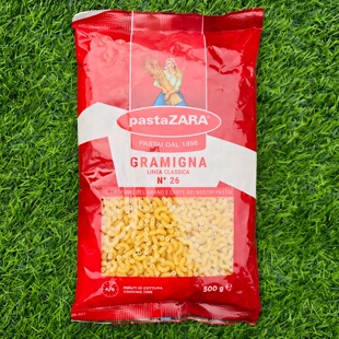 ZARA 赞乐小弯通型意大利面U形弯曲意面速食快熟迷你通心粉PASTA