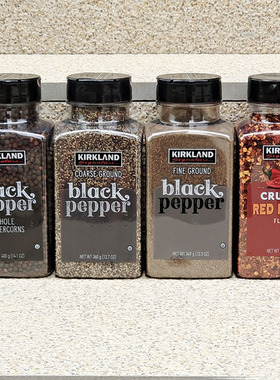 黑胡椒粉粗细研磨胡椒碎烤肉牛排意面调味料GROUND BLACK PEPPER