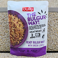 Duru Instant Mixed Vegetable Salad, Coarse WHEAT Rice, Wheat Rice, READY BULGUR WHEAT thumbnail 5