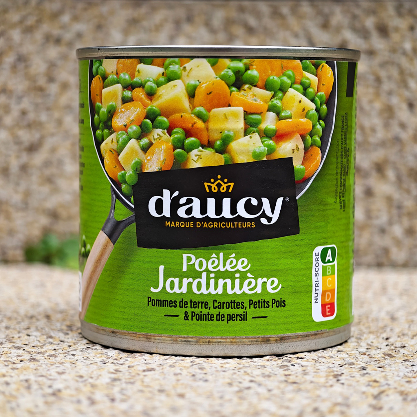 法国进口多蔬田园风味混合蔬菜沙拉即食罐头素食canned vegetable