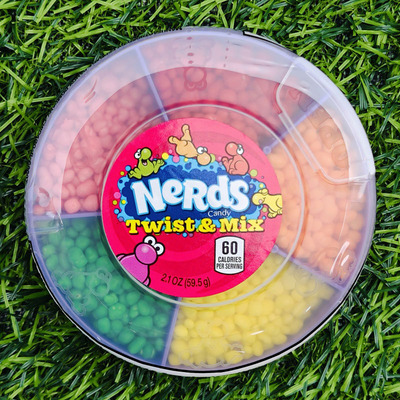 松脆彩色粒粒糖果圆盒装果味糖果