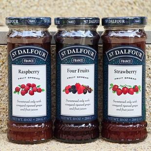 法国进口圣桃园红覆盆子果酱早餐面包酱浆果涂抹酱FRUIT SPREAD