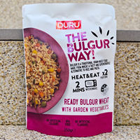 Duru Instant Mixed Vegetable Salad, Coarse WHEAT Rice, Wheat Rice, READY BULGUR WHEAT thumbnail 3