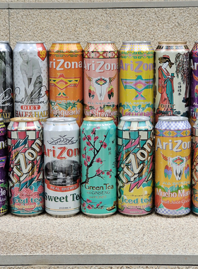 美国亚利桑那水果潘趣复合果汁饮料果味柠檬冰茶饮品ARIZONA TEA