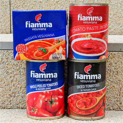 意大利蕃茄酱双倍浓缩番茄膏罐头