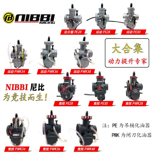 尼比化油器PE2830运动竞技版